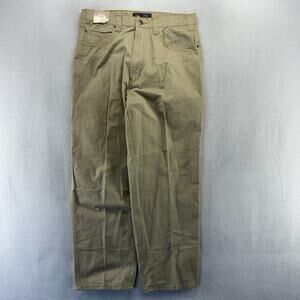 Vintage Route 66 pants men's 34x30 FITS 32x30 Tan Baggy Loose Deadstock y2k NEW